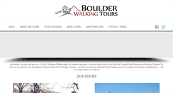 Desktop Screenshot of boulderwalkingtours.com